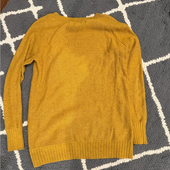 Old Navy Speckled Mustard Sweater - Picture 5 of 7